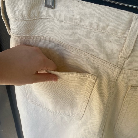 J.Crew Jeans Full-length Demi-boot Jean—Ecru—Size 31 (US) - Picture 6 of 12